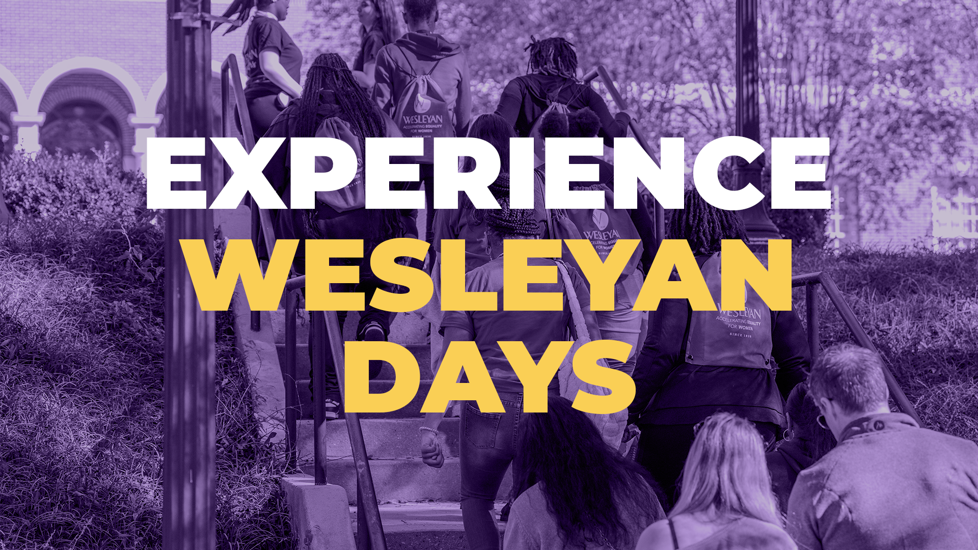 Experience Wesleyan Days Purple Tile