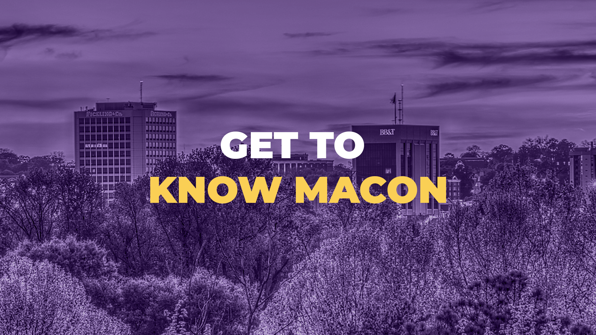 Get to Know Macon