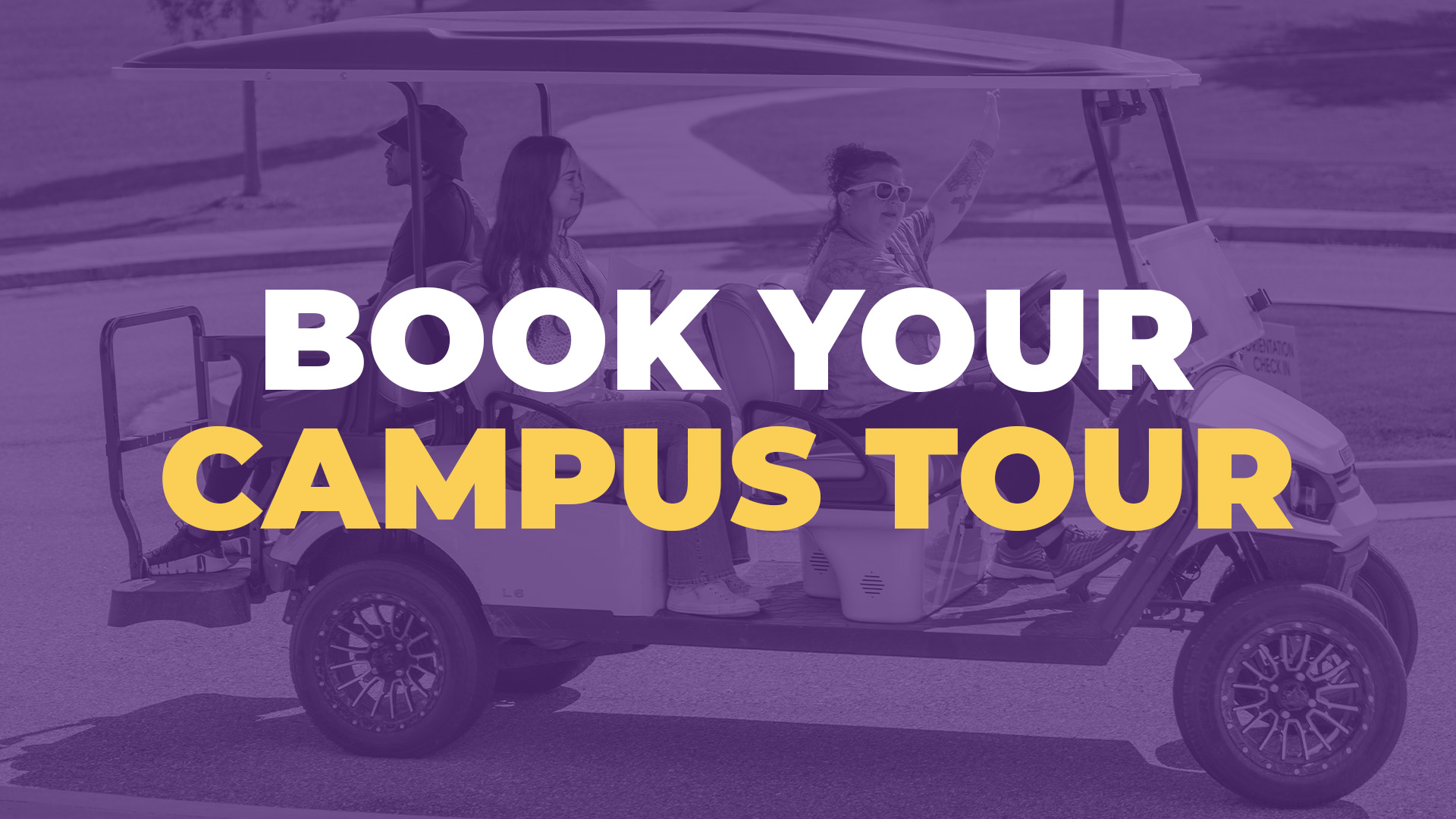 campus tour today.