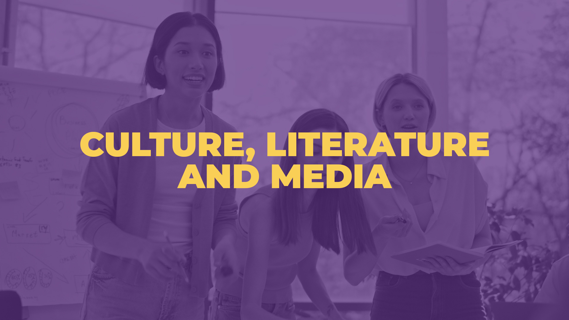 Female College Student Holding Literature Books